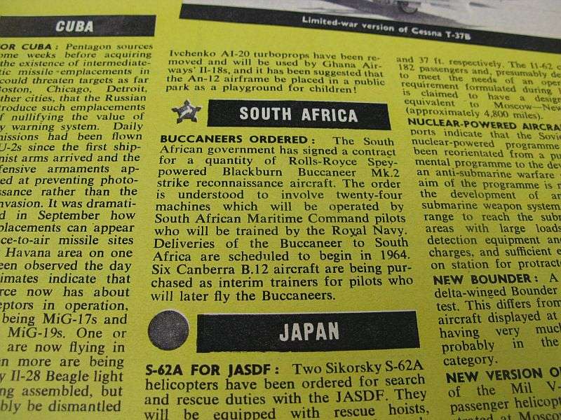 ROYAL AIR FORCE - JANUARY 1963 FLYING REVIEW - RARE FIND !!