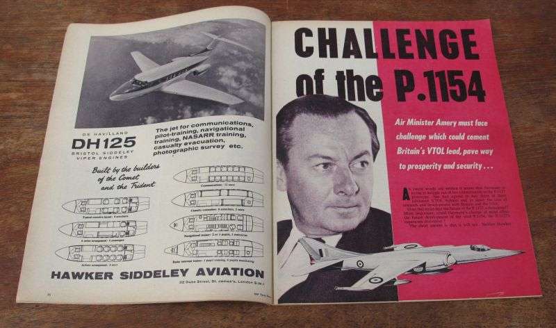 ROYAL AIR FORCE - JANUARY 1963 FLYING REVIEW - RARE FIND !!