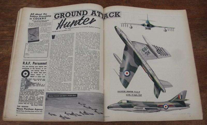 ROYAL AIR FORCE - OCTOBER 1960 FLYING REVIEW - RARE FIND !!