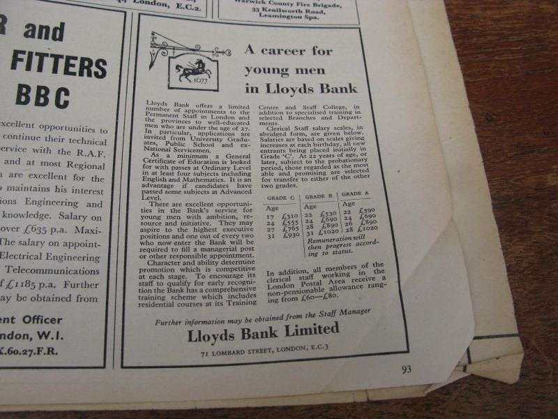 ROYAL AIR FORCE - OCTOBER 1960 FLYING REVIEW - RARE FIND !!