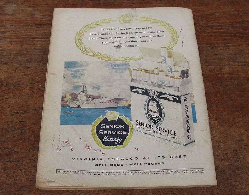 ROYAL AIR FORCE - OCTOBER 1960 FLYING REVIEW - RARE FIND !!