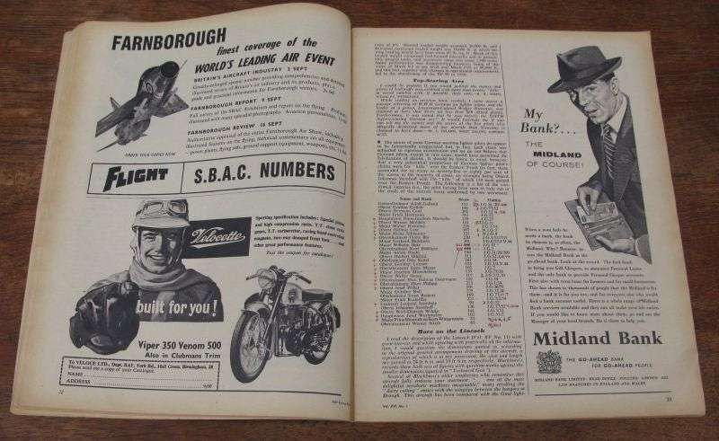 ROYAL AIR FORCE - OCTOBER 1960 FLYING REVIEW - RARE FIND !!