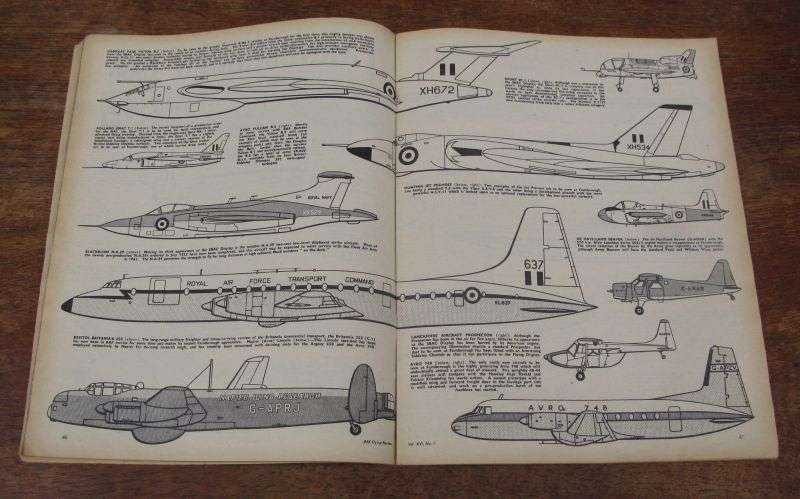 ROYAL AIR FORCE - OCTOBER 1960 FLYING REVIEW - RARE FIND !!