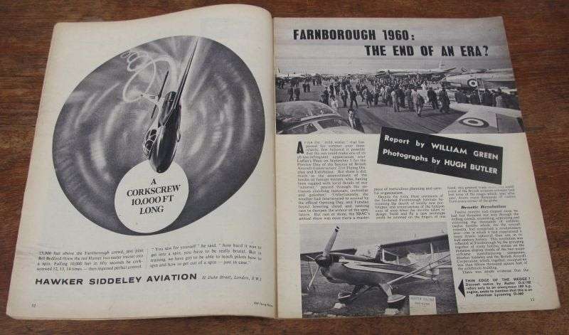 ROYAL AIR FORCE  - NOVEMBER 1960 FLYING REVIEW - RARE FIND !!