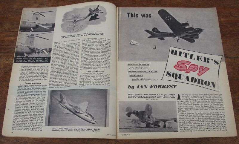 ROYAL AIR FORCE  - NOVEMBER 1960 FLYING REVIEW - RARE FIND !!