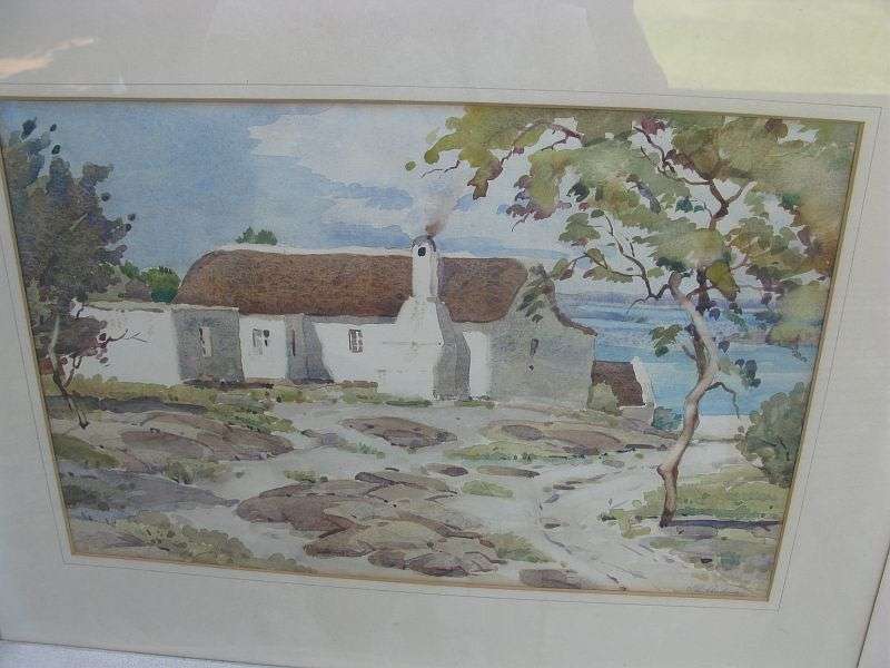 AN ORIGINAL WATERCOLOR BY FAMOUS ARTIST NILS ANDERSEN ENTITLED RIETBAAI SALDANHA KP...VALUE - R 5500