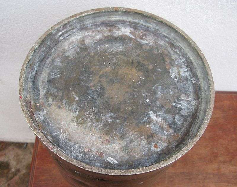 TERUG PLAAS TOE !! A COOL OLD MILK JUG FROM A CAPE FARM CLOSE TO MALMESBURY ...USED TO TRANSPORT