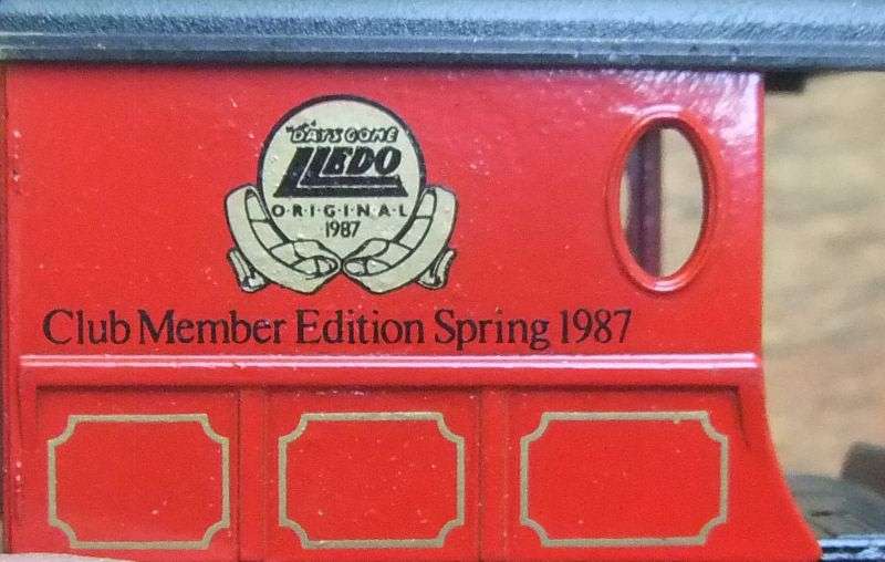 RARE !! CLUB MEMBER EDITION LLEDO DIE CAST METAL MODEL - HORSE AND CART - 1987 SPRING COLLECTION
