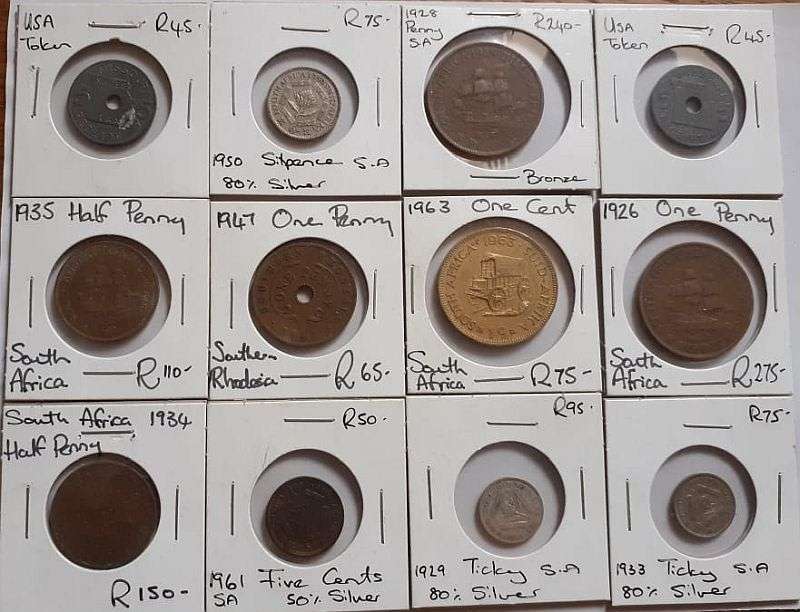 BID PER COIN !! 139 WORLD COINS FROM 1826 ONWARD...SILVER COINS...PENNIES...FARTHINGS...BID PER COIN