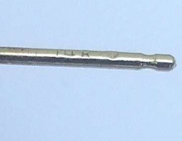 WOW !! AN ELEGANT SOLID 14 CT GOLD PAIR OF DANGLING EARRINGS SET WITH BEAUTIFUL FACETED STONES !!