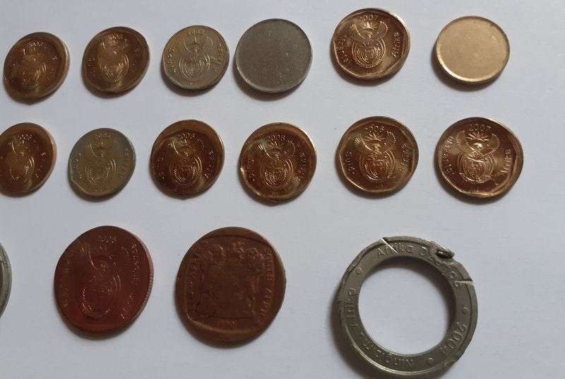 A RARE COLLECTION OF 27 SOUTH AFRICAN ERROR COINS !! YOU ARE BIDDING FOR THE LOT !! GREAT VALUE !!