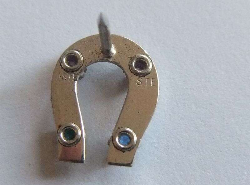 A VINTAGE TIE PIN - HORSESHOE
