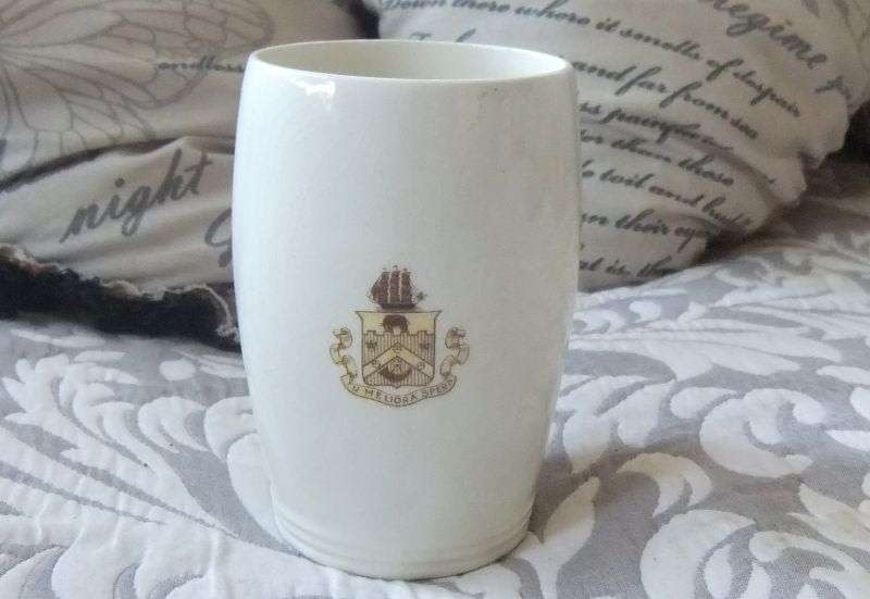 AFRICANA !! A STUNNING OLD 1937 CORONATION COMMEMORATIVE CUP BY ADAMS WITH HISTORIC SIGNIFICANCE !!
