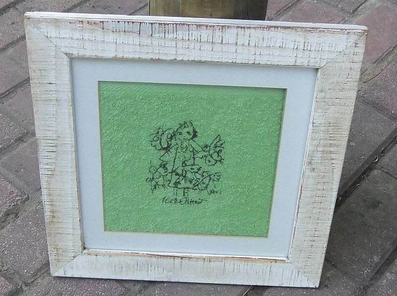 UNKNOWN ARTWORK - MUST SEE PICS - INTERESTING CLAERHOUT STYLE ...SIGNED BUT IS IT ??