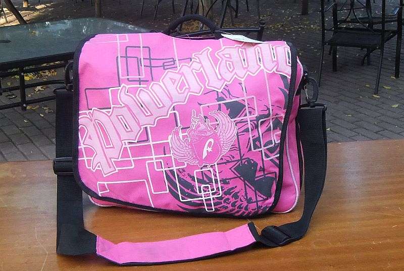 LAPTOP SIZE SLING SATCHEL - EX DEMO / DISPLAY ITEM - SEE PICS !!