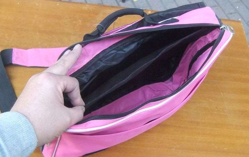 LAPTOP SIZE SLING SATCHEL - EX DEMO / DISPLAY ITEM - SEE PICS !!