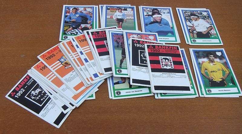 MY COLLECTION OF RUGBY CARDS ...FROM 1992 , 1994 AND THE 1995 RUGBY WORLD CUP !! 259 CARDS IN TOTAL