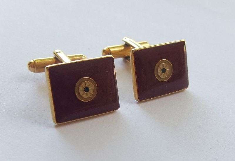 VINTAGE CUFFLINKS -  "SMART"  - FREE COMBINING