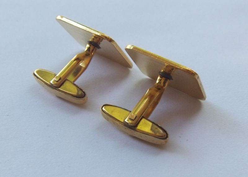VINTAGE CUFFLINKS - COAT OF ARMS - FREE COMBINING