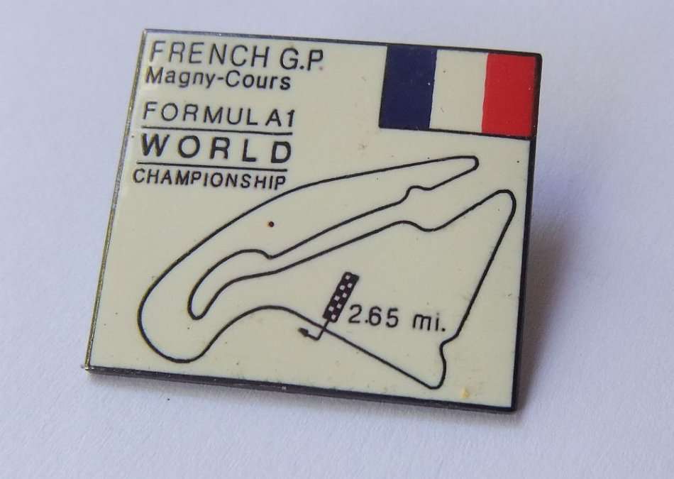 Badge / Pin - FRENCH GRAND PRIX
