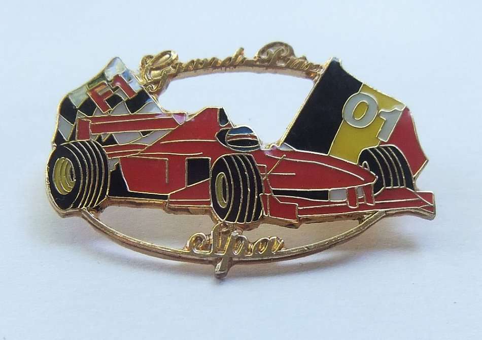 Badge / Pin - 2001 GRAND PRIX SPA