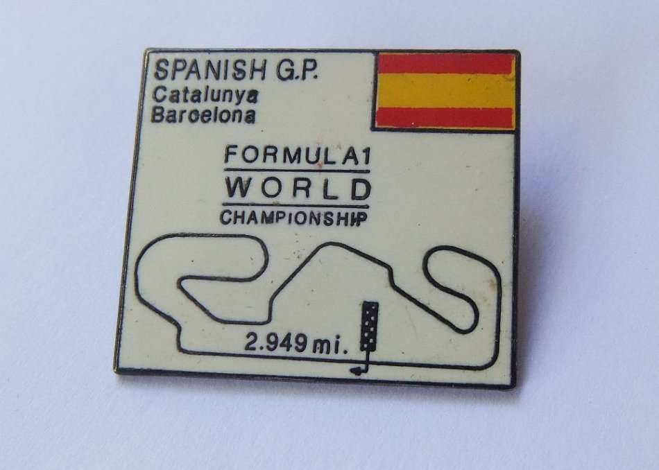 Badge / Pin - SPANNISH GRAND PRIX
