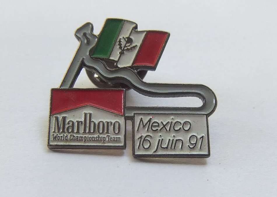 Badge / Pin - MEXICO GRAND PRIX - FORMULA 1 - 1991