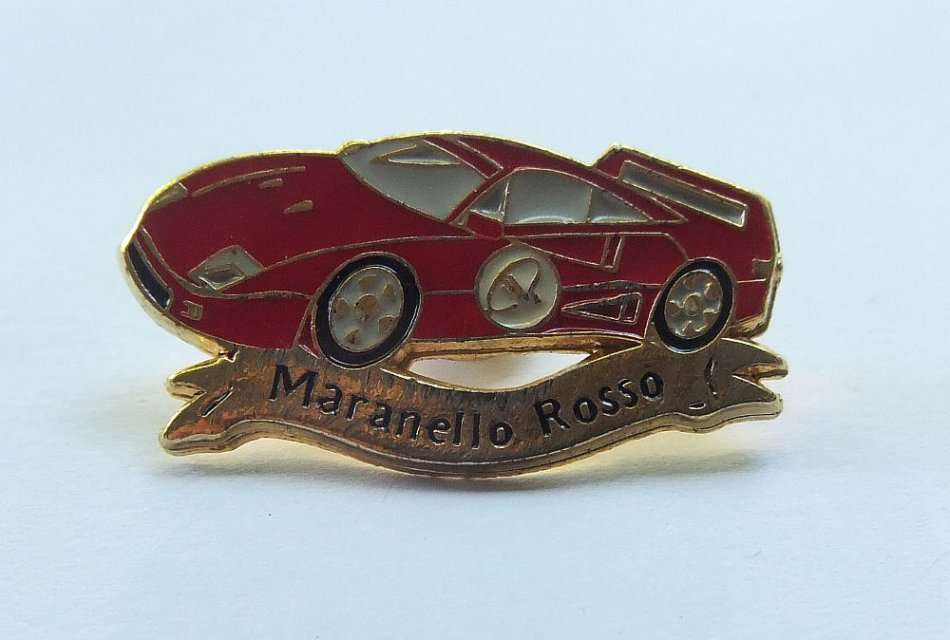Badge / Pin - MARANELLO ROSSO