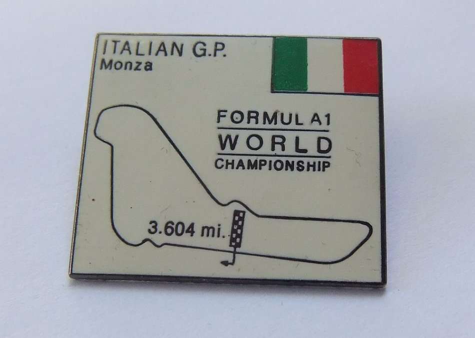 Badge / Pin - ITALIAN GRAND PRIX - FORMULA 1