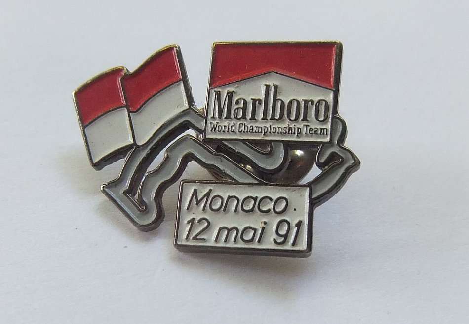 Badge / Pin - MONACO BRAND PRIX - FORMULA 1 - 1991