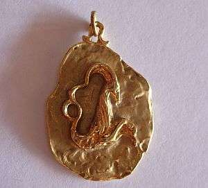 OLD CAPRICORN PENDANT