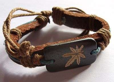 MENS LEATHER BRACELET