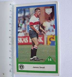 1992 RUGBY CARD - JAMES SMALL