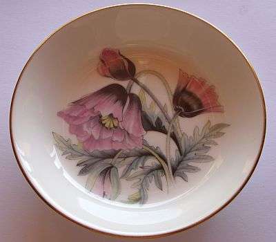 COLLECTABLE - PORCELAIN PIN TRAY - BY ROYAL WORCESTER