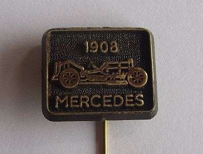VINTAGE STICK PIN - 1908 MERCEDES
