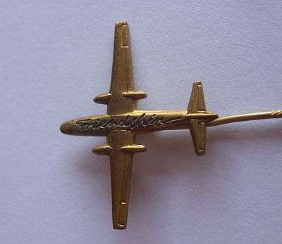 VINTAGE STICK PIN - AIRPLANE