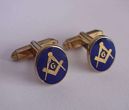 VINTAGE CUFFLINKS - FREEMASONS