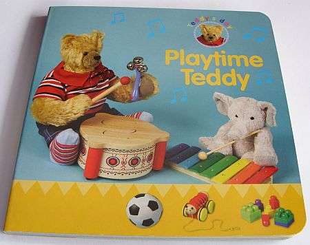 PLAYTIME TEDDY - EDUCATIONAL & COLORFUL CHILDREN`S BOOK - GREAT GIFT !!!!