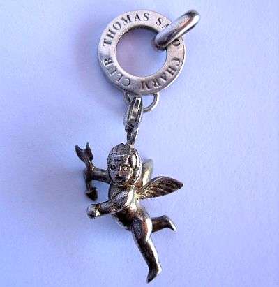 A VERY SPECIAL SOLID STERLING SILVER CUPID CHARM BY THOMAS SABO !!!! SOOO PRECIOUS !!!!