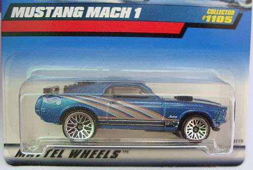 1998 - HOTWHEELS DIE CAST -  MUSTANG MACH 1 - COLLECTOR # 1105