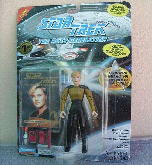 1994 STAR TREK - THE NEXT GENERATION - LIEUTENANT NATASHA YAR FIGURE - SECURITY CHIEF