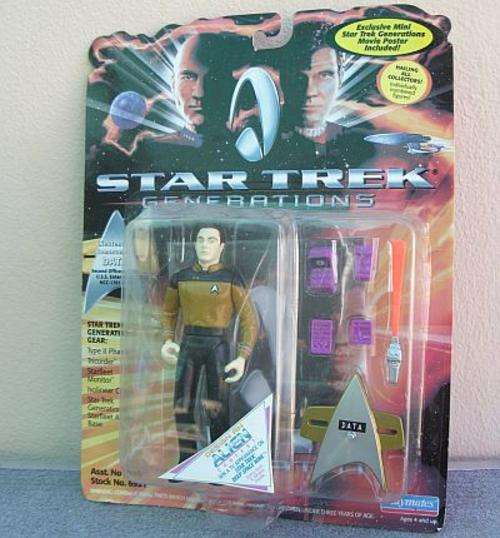 1994 STAR TREK - GENERATIONS - LIEUTENANT COMMANDER DATA FIGURE