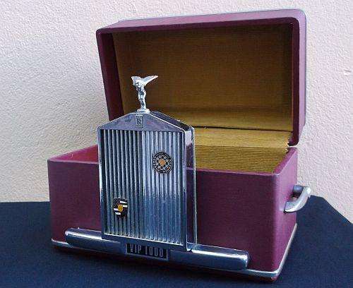 LITERALLY THE ROLLS ROYCE OF BOXES ....ROLLS ROYCE GRILL & MASCOT ....JEWELRY , CIGARS , ETC ETC ...