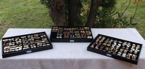 A HUGE COLLECTION OF VINTAGE CUFFLINKS - 144 PAIRS +++ - VILLA RIDES ONLY !!