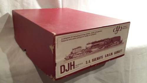 DJH E117 HO Gauge SAR GMAM Garratt lcomotive kit (Partially Built)