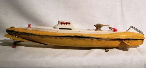 CK Koshibe Tin-plate Toy Submarine Casing / Hull only