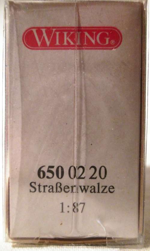 WIKING 650 02 20 HO Scale Roller
