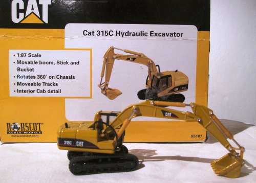 Norscot 551077 CAT Hydraulic Excavator 187 Scale