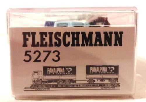 Fleischmann 5273 HO Rolling Road low floor wagon