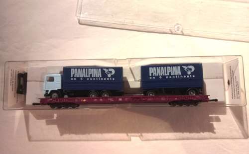 Fleischmann 5273 HO Rolling Road low floor wagon